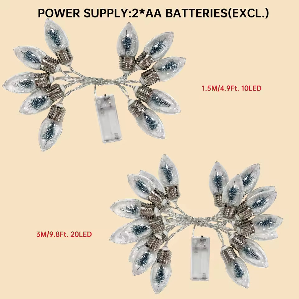 Christmas String Lights - Tree 3m - 20 lights