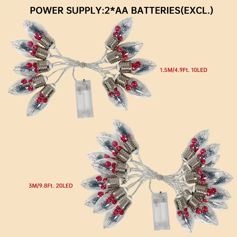 Christmas String Lights 2m - 10 lights