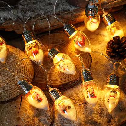 Christmas String Lights - Christmas 2m - 10 lights