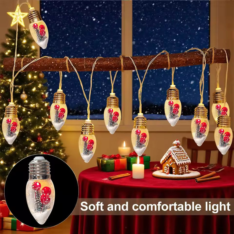 Christmas String Lights 2m - 10 lights