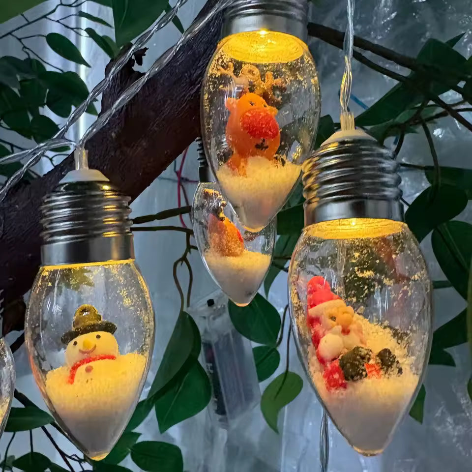 Christmas String Lights - Christmas 2m - 10 lights